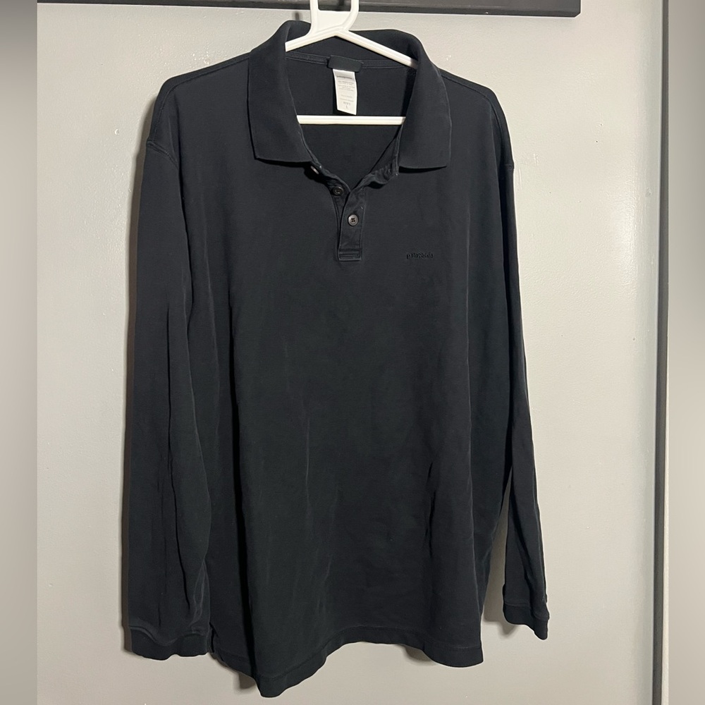 Vintage Patagonia Quarter Button Long Sleeve Shirt